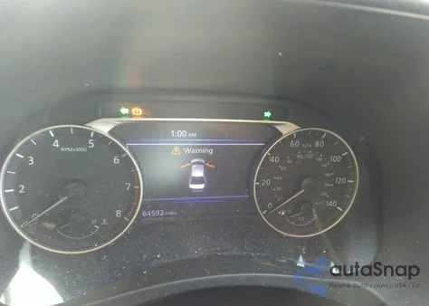 2020 Nissan Altima Sr Intelligent Awd из США, поврежденный, VIN 1N4BL4CW4LC100019